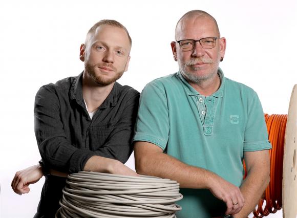 links: Benjamin Holger Walter und rechts: Dirk Matschuck